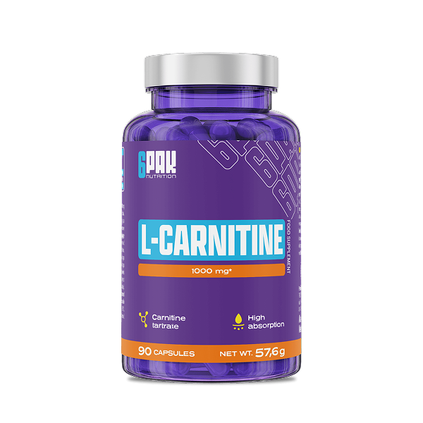 L-Carnitina 90cap 6PAK Nutrition