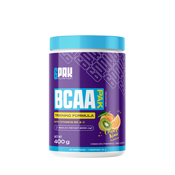 BCAA PAK 400g 6PAK Nutrition