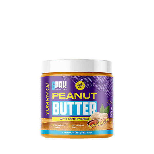 Peanut Butter – Creme de Amendoim 500 g - 6PAK Nutrition