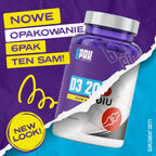 Vitamina D3 2000IU 90 Cápsulas 6PAK Nutrition — vista 2